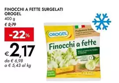 Orogel - Finocchi A Fette Surgelati