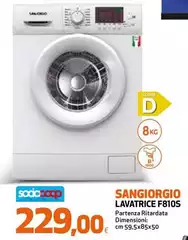 Coop - Lavatrice F810S