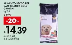 Giuntini - Alimento Secco Per Cani Crancy Gold