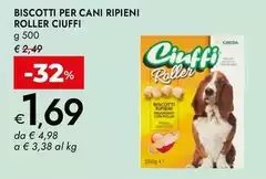 Ciuffi - Biscotti Per Cani Ripieni Roller