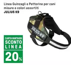 Julius-k9 - Linea Guinzagli E Pettorine Per Cani