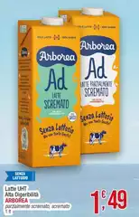 Arborea - Latte UHT Alta Digeribilità