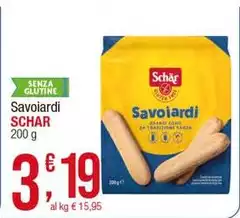 Schar - Savoiardi