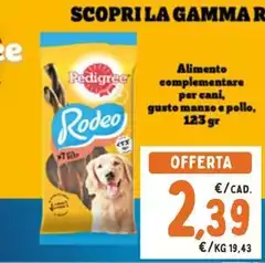 Pedigree - Alimento Complementare Per Cani, Gusto Manzo E Pollo
