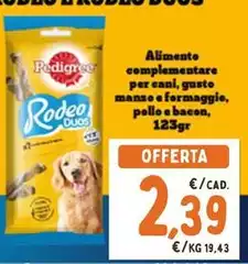 Pedigree - Alimento Complementare Per Cani, Gusto Manzo E Formaggio, Pollo E Bacon