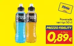Powerade - Vari Tipi
