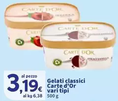 Carte d'or - Gelati Classici