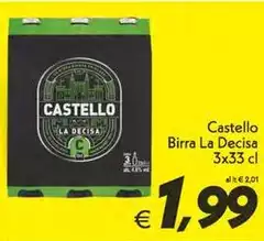 Castello - Birra La Decisa