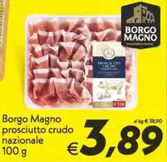 Borgo Magno - Prosciutto Crudo Nazionale