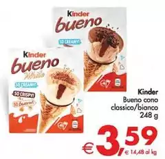Kinder - Bueno Cono Classico/Bianco