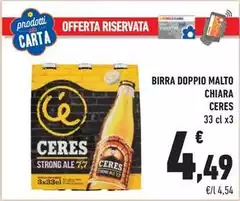 Ceres - Birra Doppio Malto