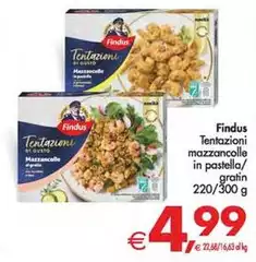 Findus - Tentazioni Mazzancolle In Pastella