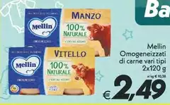 Mellin - Omogeneizzati Di Carne