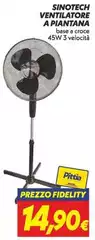 Syntech - Ventilatore A Piantana