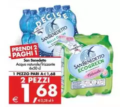 San Benedetto - Acqua Naturale/ Frizzante
