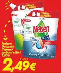 Nelsen - Doypack Limone/ Carboni Attivi
