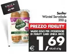 Senfter - Würstel Servelade