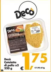 Gusto decò - Cotoletta Di Pollo