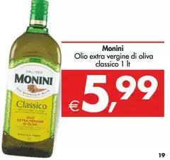 Monini - Olio Extra Vergine Di Oliva Classico