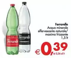 Ferrarelle - Acqua Minerale Effervescente Naturale/ Maxima Frizzante