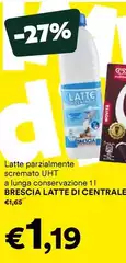 Brescia Latte Di Centrale - Latte Parzialmente Scremato UHT A Lunga Conservazione