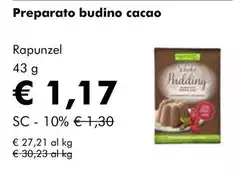 Rapunzel - Preparato Budino Cacao