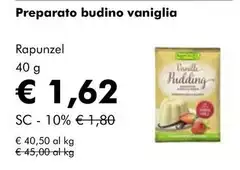 Rapunzel - Preparato Budino Vaniglia