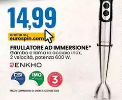 Frullatore Ad Immersione
