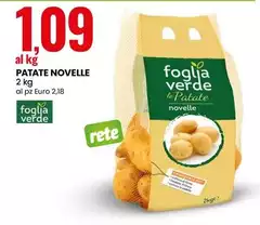 Foglia verde - Patate Novelle