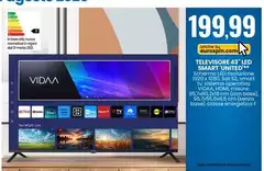 United - Televisore 4k Led Smart
