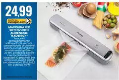 Tempo - Macchina Per Sottovuoto Alimentaire