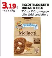 Mulino Bianco - Biscotti Molinetti