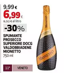 Mionetto - Spumante Prosecco Superiore DOCG Valdobbiadene