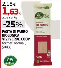 Vivi verde coop - Pasta Di Farro Biologica