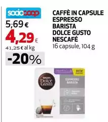 Nescafé - Caffè In Capsule Espresso Barista Dolce Gusto