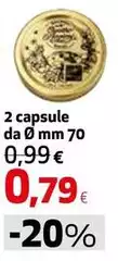 Capsule - 2  Da 0 Mm 70