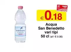 San Benedetto - Acqua