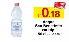 San Benedetto - Acqua