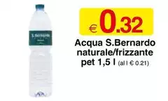 S. Bernardo - Acqua Naturale/ Frizzante