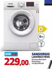 Lavatrice F810S