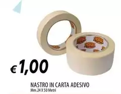 Nastro In Carta Adesivo
