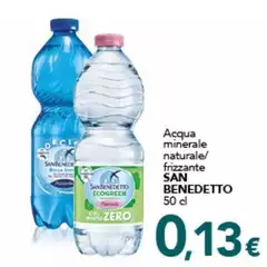San Benedetto - Acqua Minerale Naturale/ Frizzante