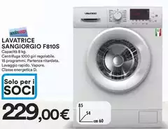 Solo - Lavatrice F810S
