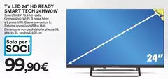 TCL - Tv Led 24" Hd Ready Smart Tech 24hw01v