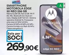 Motorola - Smartphone Edge 50 Neo 256 GB
