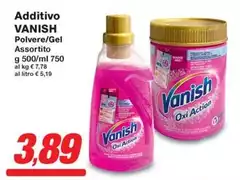 Vanish - Additivo Polvere/Gel