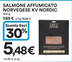 Kv - Salmone Affumicato Norvegese  Nordic