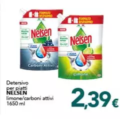 Nelsen - Detersivo Per Piatti Limone/Carboni Attivi