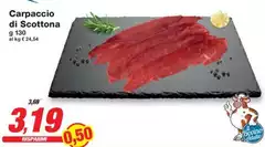 Carpaccio Di Scottona