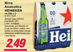 Heineken - Birra Analcolica
